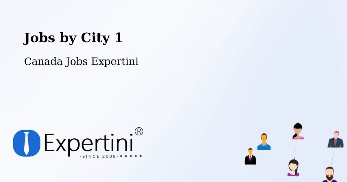 City Jobs in Canada - Expertini
